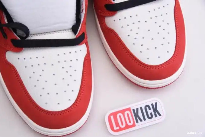 One Kick JORDAN - SCOTT AIR 100(RED) RETRO 1 X CD4487 OG HIGH TRAVIS 0621
